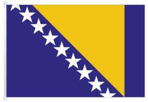 drapeau pavillon flag Bosnie Herzegovine