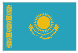 drapeau pavillon flag Kazakhstan
